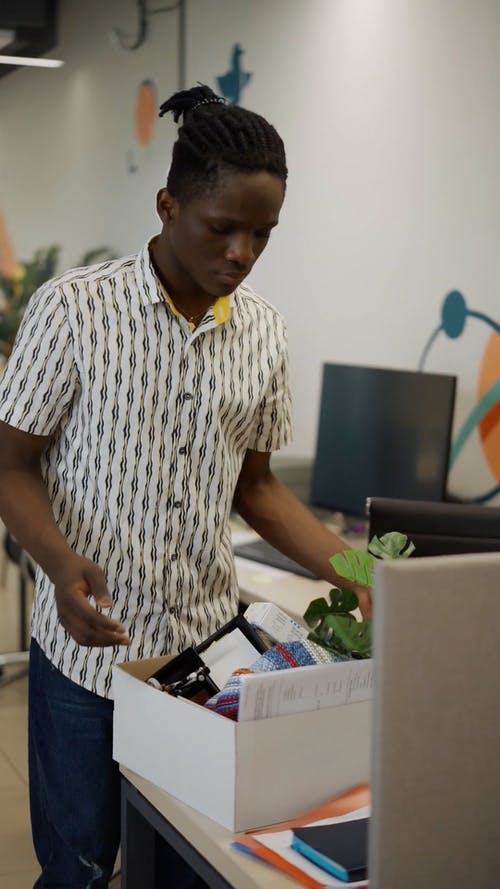 有关事情, 雇员, 垂直视频的免费素材视频