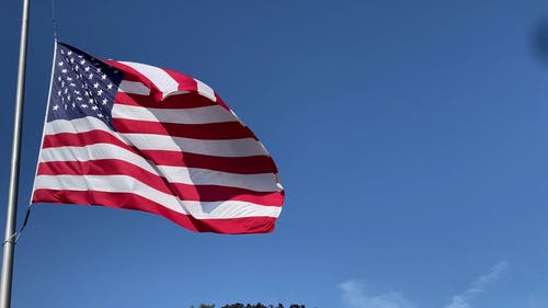 有关天空, 旗, 旗杆的免费素材视频