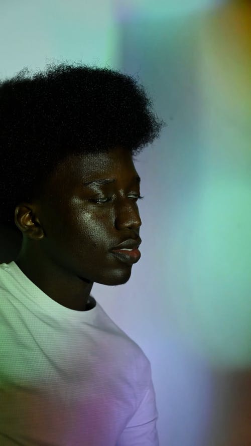 有关人, 侧面图, 光的免费素材视频