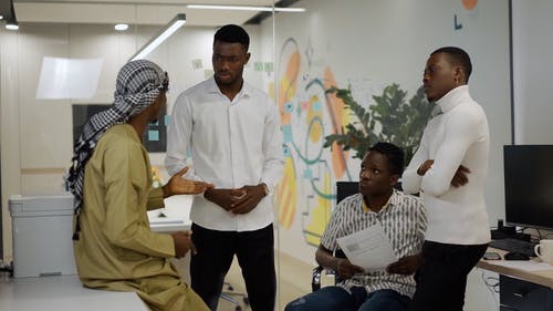 有关企业, 分析, 合作的免费素材视频