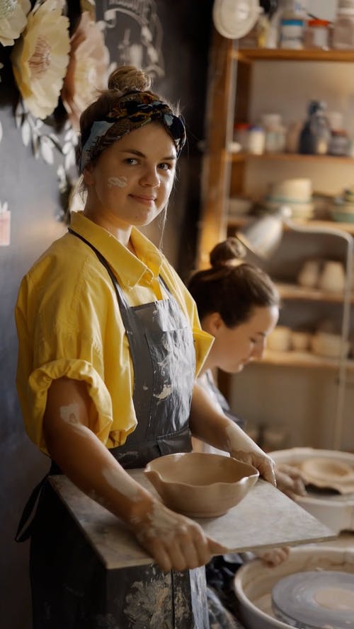 有关垂直视频, 女性, 工作坊的免费素材视频