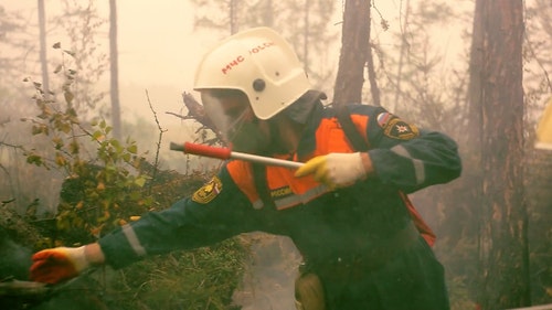 有关控制,森林火灾,消防员的免费素材视频