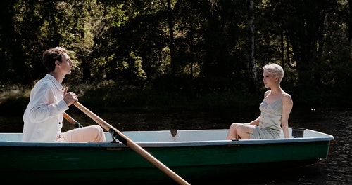 有关一对,划桨,夫妻的免费素材视频