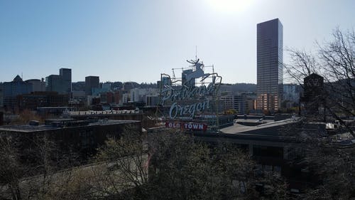 有关俄勒冈州, 城市景观, 建筑的免费素材视频