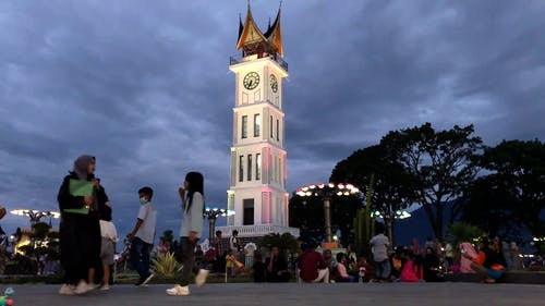 有关jam gadang, 印尼, 地标的免费素材视频