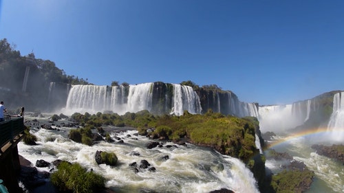 有关伊瓜苏瀑布,天性,天空的免费素材视频