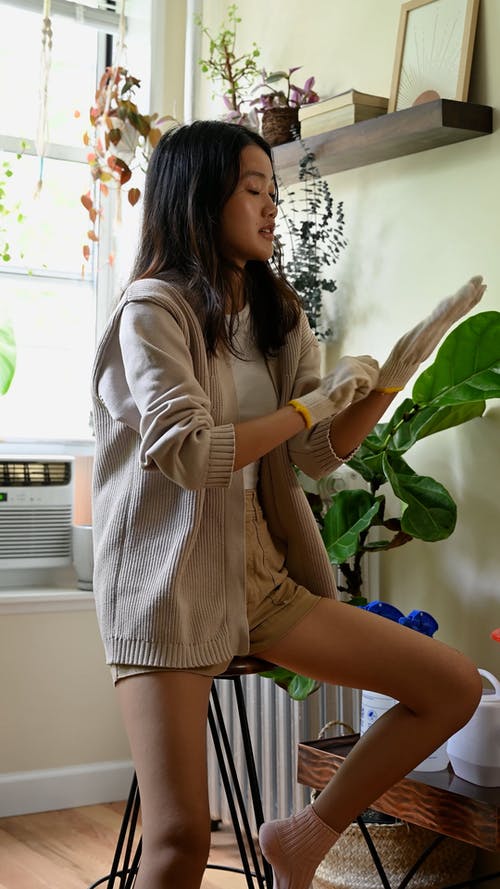 有关准备, 坐, 垂直视频的免费素材视频