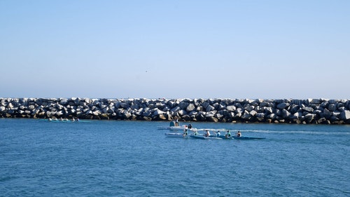 有关划船,岩石,快速的免费素材视频