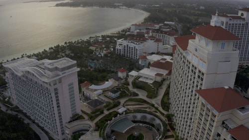 有关俯视图,城市,屋顶的免费素材视频