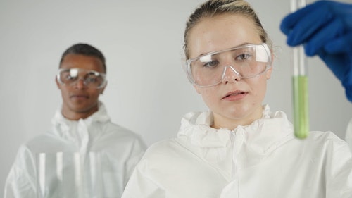 有关一起,化学家,实验的免费素材视频