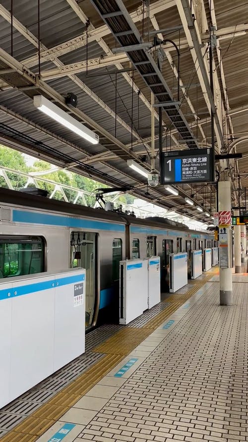 有关公共交通工具, 关闭, 列车的免费素材视频