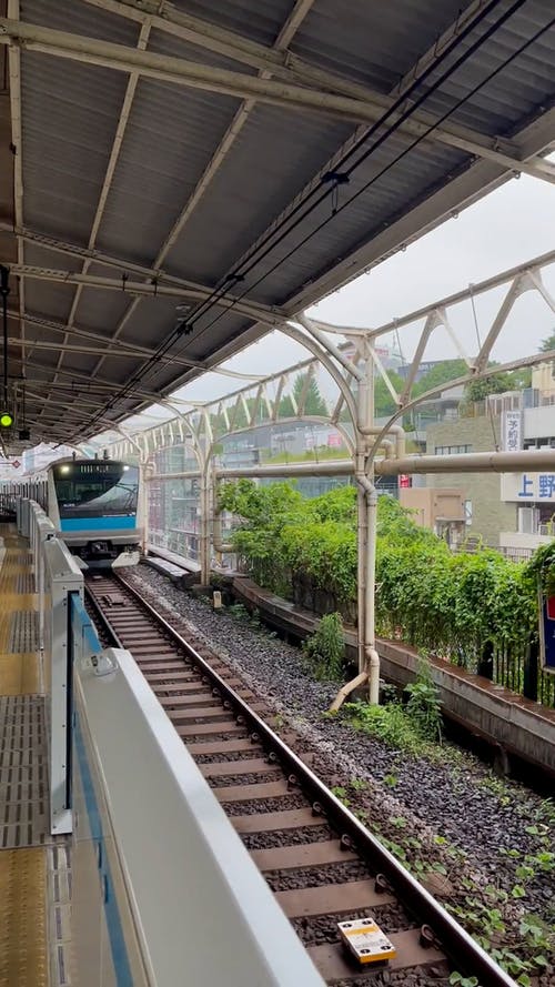 有关公共交通工具, 列车, 垂直视频的免费素材视频