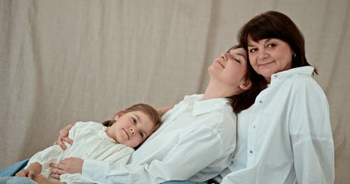 有关一起, 世代, 女儿的免费素材视频