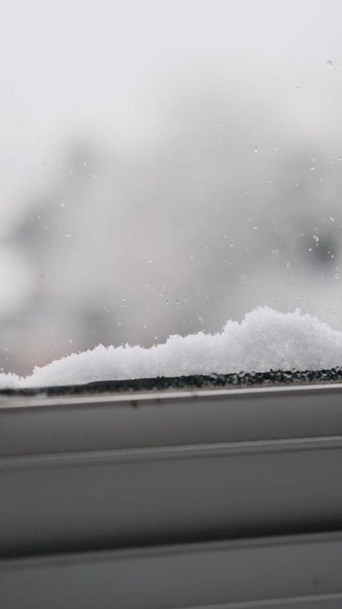 有关下雪, 下雪的天气, 冷冰的的免费素材视频