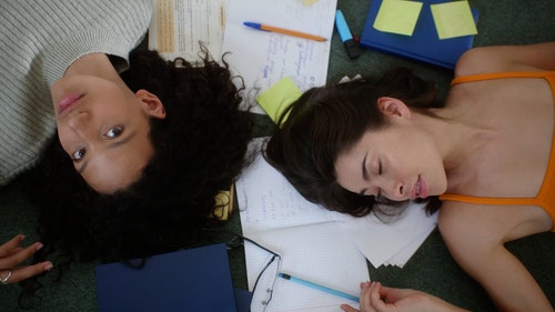 有关俯视图,友谊,在地上的免费素材视频