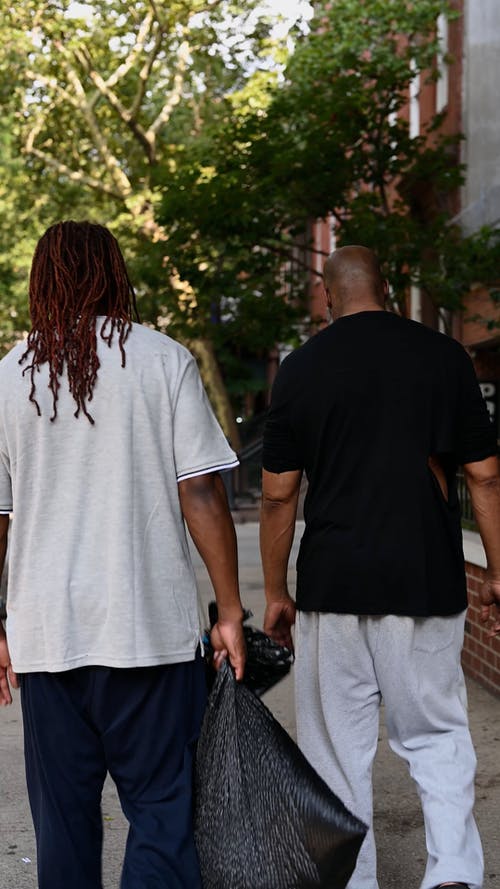 有关人行道, 后视图, 垂直视频的免费素材视频