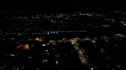 有关城市, 夜灯, 市容的免费素材视频