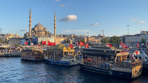 有关伊斯坦堡, 土耳其, 圣索非亚大教堂大清真寺的免费素材视频