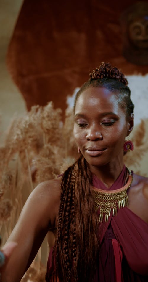 有关传统服装, 土着文化, 垂直视频的免费素材视频