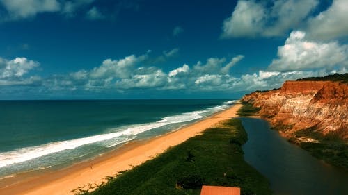 有关悬崖, 户外, 招手的免费素材视频