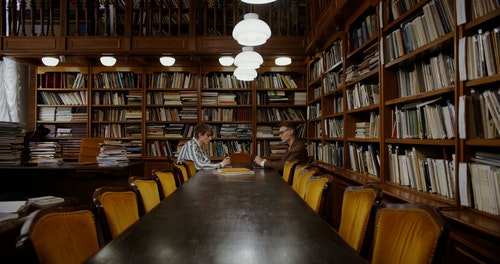 有关倾听,商量,图书的免费素材视频