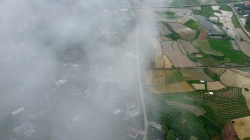 有关农业用地,稻田,空中镜头的免费素材视频