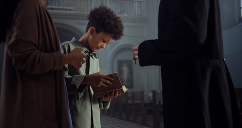 有关圣经,天主教,教会的免费素材视频