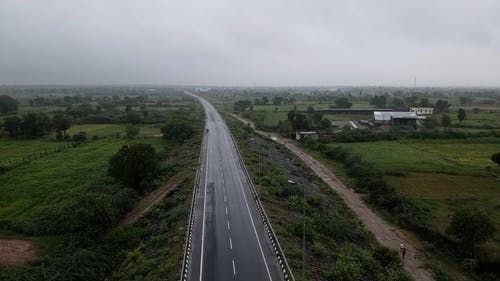 有关农村的场景, 减少观点, 地平线的免费素材视频