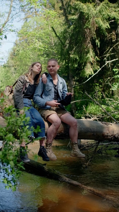 有关一对,人,冒险的免费素材视频