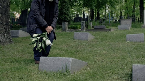 有关人,哀思,墓园的免费素材视频