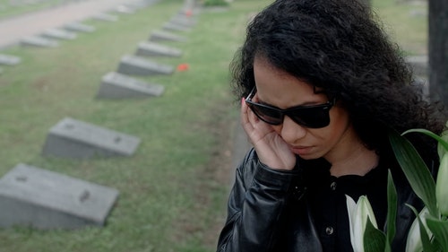 有关伤心,哀悼,墓园的免费素材视频