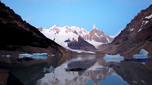 有关冰, 天空, 山的免费素材视频