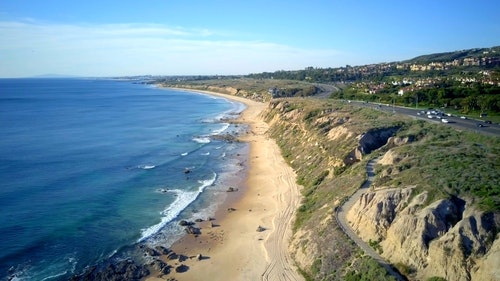 有关加州,岸边,波浪崩溃的免费素材视频