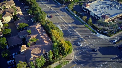 有关交通,汽车,空中镜头的免费素材视频