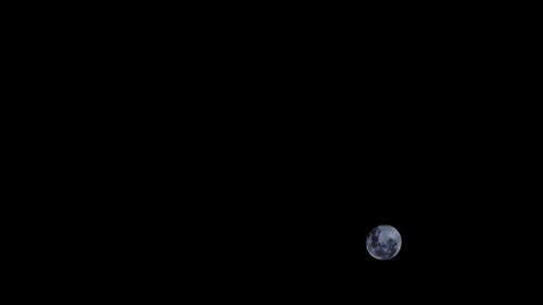 有关小月亮, 广角, 星球的免费素材视频