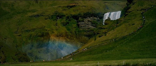 有关skogafoss,冰岛,天性的免费素材视频