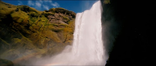 有关skogafoss,低角度拍摄,冰岛的免费素材视频