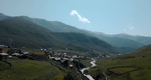 有关山,房子,村庄的免费素材视频