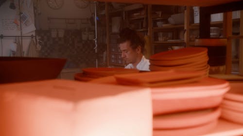 有关制陶工人, 工作坊, 工作的的免费素材视频