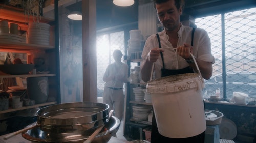 有关人,嗜好,围裙的免费素材视频