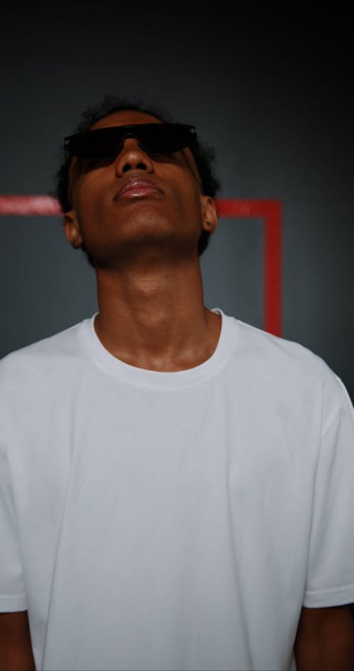 有关垂直视频, 墨镜, 室内的免费素材视频