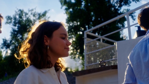 有关一对,人,侧面图的免费素材视频