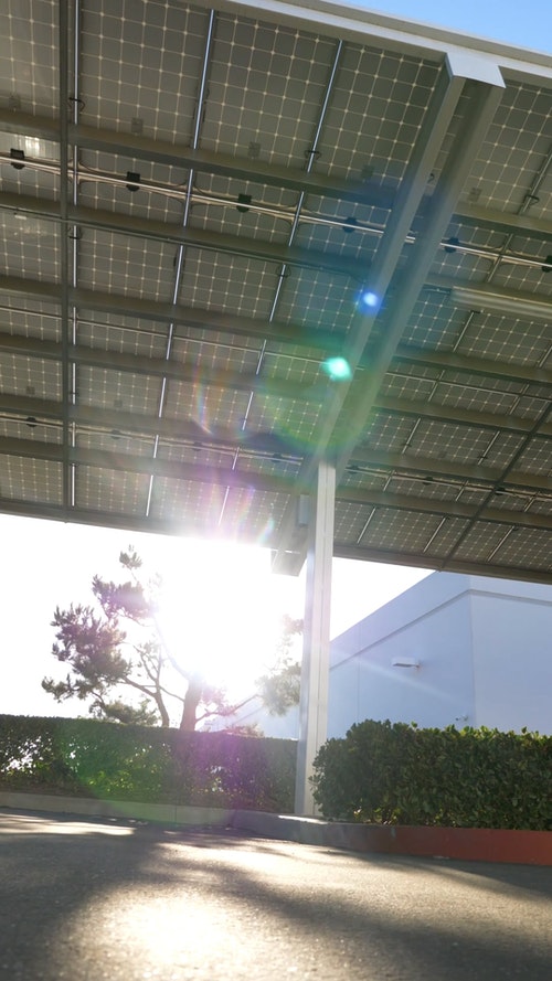 有关乾净能源,低角度拍摄,停车场的免费素材视频