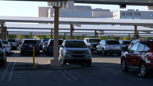 有关停,停车场,太阳能板的免费素材视频