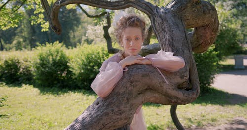 有关倚, 优雅, 女人的免费素材视频