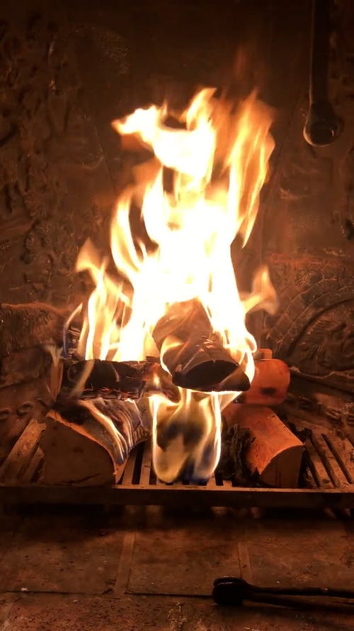 有关光, 原本, 壁炉的免费素材视频