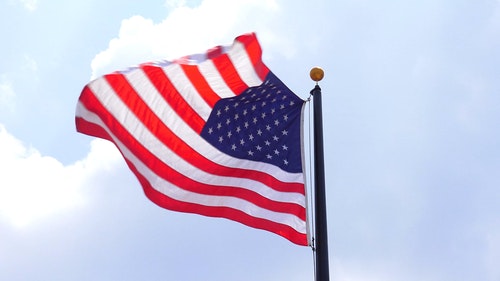 有关国旗,天空,爱国主义的免费素材视频