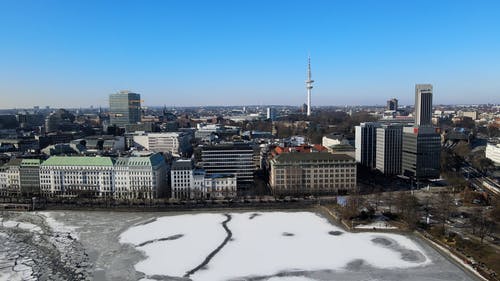 有关冬季, 冻结的, 城市的免费素材视频