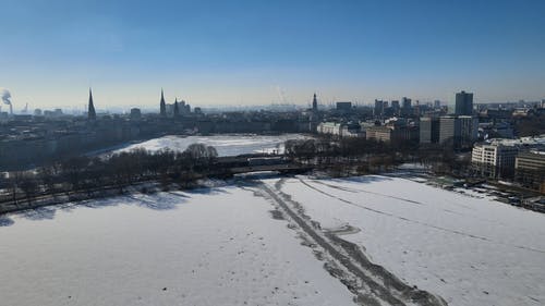 有关交通, 冬季, 冻结的的免费素材视频