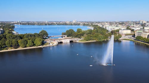 有关交通, 喷泉, 城市的免费素材视频